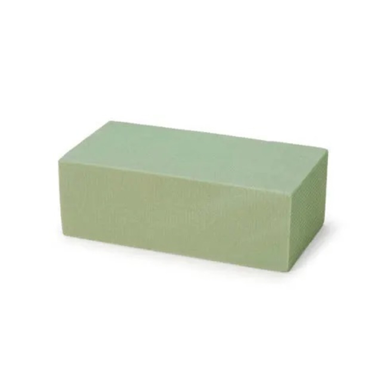 Darice 12" Green Single Rectangular Dry Foam Block for Floral Arrangements